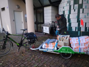 Electricien-a-velo-Électricien-a-vélo-Vélo-Nantes-nantes-nanntes-naantes-dépannage-électrique-électricité-ElecàVélo-Livraison des neufs et évacuation vers recyclage réalisées en synergie avec VELOJO !