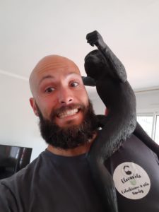 ElecàVélo fait le singe